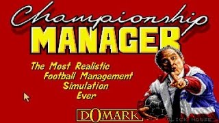 Championship Manager gameplay (PC Game, 1992) screenshot 3