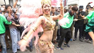 ウニアン サンバカーニバル くにたち 2019 Japanese young lady Samba