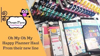 Unboxing new Happy Planner Haul