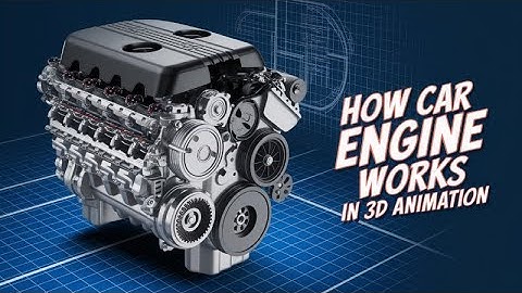 Car Engine Explained with 3D Animation | Easy & Clear !