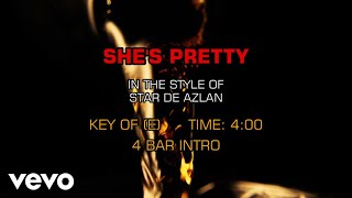 Star De Azlan - She's Pretty (Karaoke)