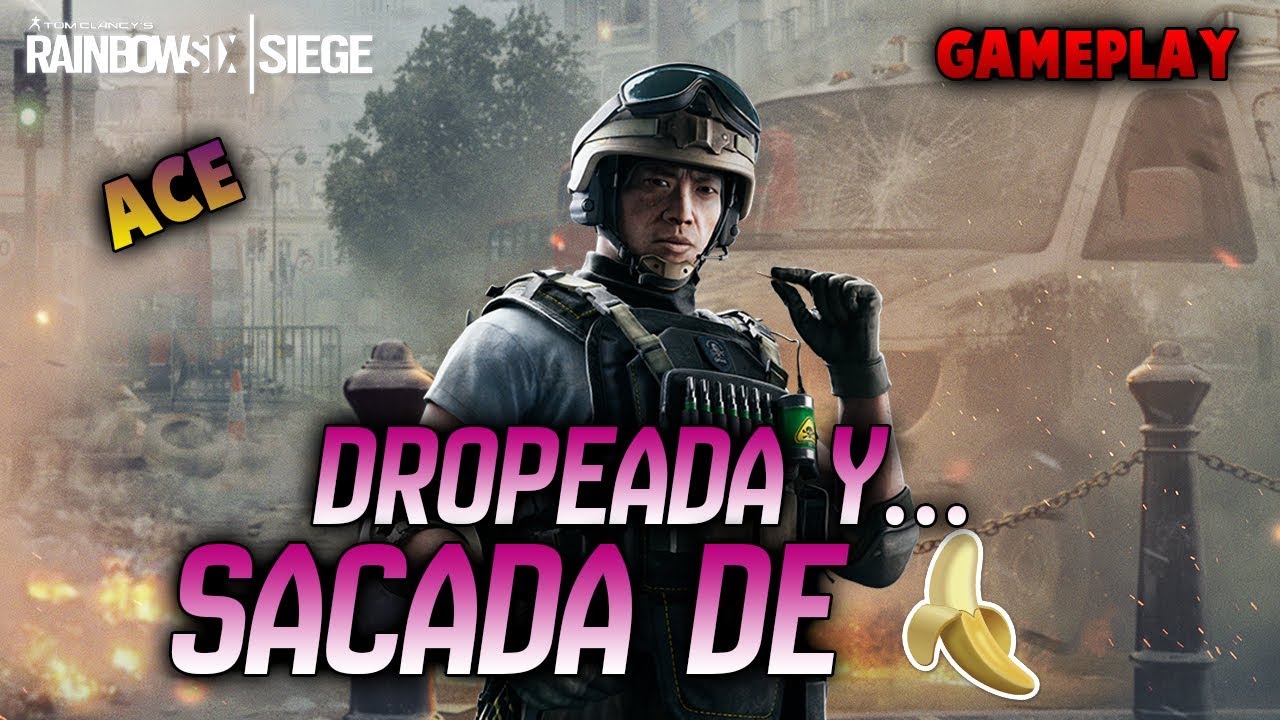 DROPEADA Y SACADA DE RAB... XD RAINBOW SIX SIEGE | ESPAÑOL | ANJUSER