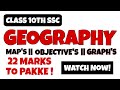 CLASS 10TH GEOGRAPHY ALL IMPORTANT GRAPH MAPS AND OBJECTIVES