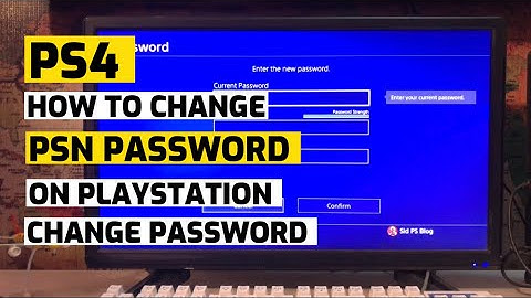 How To Reset PSN Password On PS4 PlayStation New Method