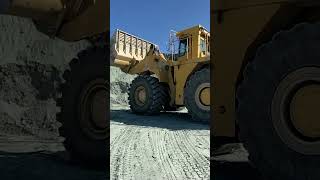 Caterpillar 990 Wheel Loader Loading Trucks - #Megamachineschannel