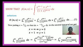 OTHER FORMS OF BETA FUNCTION