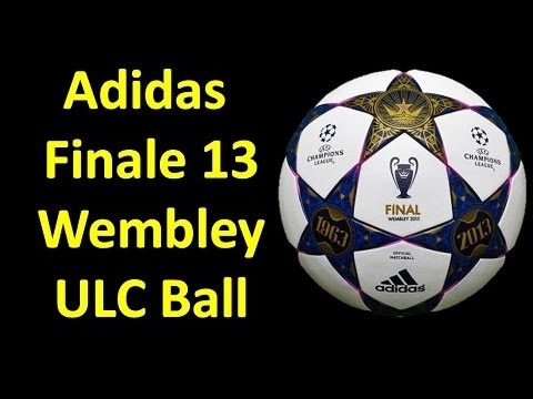 Amigo por correspondencia Iniciativa ajustar Adidas Finale 13 Wembley Champions League Official Match Ball - Unboxing -  YouTube