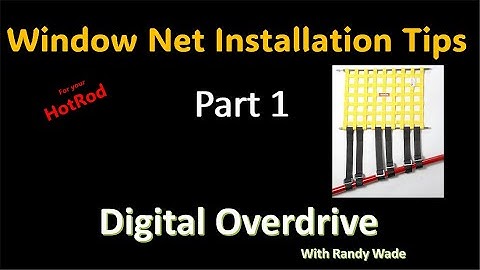 Window Net Installation Made EZ (PART 1)
