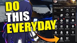 Are You Missing Free Stuff In Honkai Star Rail?
Do this every day or you are inting for real
Giveaway Link - https://forms.gle/n6aR9JxkAvaSZeAx9
Only Real Gs AllowedDiscord Server - https://discord.me/shotgunshogun
Twitter - @_ShotgunShogun
Twitch - https://www.twitch.tv/therealshotgunshogun/
Honkai Star Rail Guides:
Relics Guide: https://www.youtube.com/watch?v=cqH5jSi03BU
Level Relics FOR FREE: https://www.youtube.com/watch?v=lcTD2ZFo7nU
Cheese Simulated Universe : https://www.youtube.com/watch?v=4ThK_bSpoqg
Do NOT Farm These!: https://www.youtube.com/watch?v=UAefc3fIoR4
Thoughts on Star Rail: https://www.youtube.com/watch?v=ZmPYVEZGau8
Bailu QUICK Guide: https://www.youtube.com/watch?v=l5yyClS0MCI
Bronya QUICK Guide: https://www.youtube.com/watch?v=5fNFojAu1vQ
Dan Heng: https://www.youtube.com/watch?v=K4kxDD-SIvA
#shotgunshogun #honkai #honkaistarrail #starrail #giveaway #checkin Are You Missing Free Stuff In Honkai Star Rail?