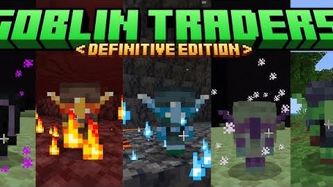 Goblin Traders Addon for Minecraft Bedrock 1.21+ | Full Showcase