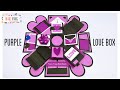 Purple Explosion Box || Purple LOVE BOX - NGOC VANG Handmade