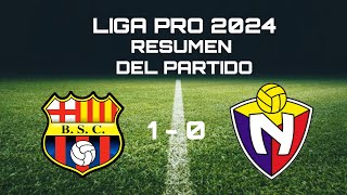 BARCELONA VS EL NACIONAL ( 1 - 0 ) I RESUMEN DEL PARTIDO Y GOLES I LIGA PRO SERIE A