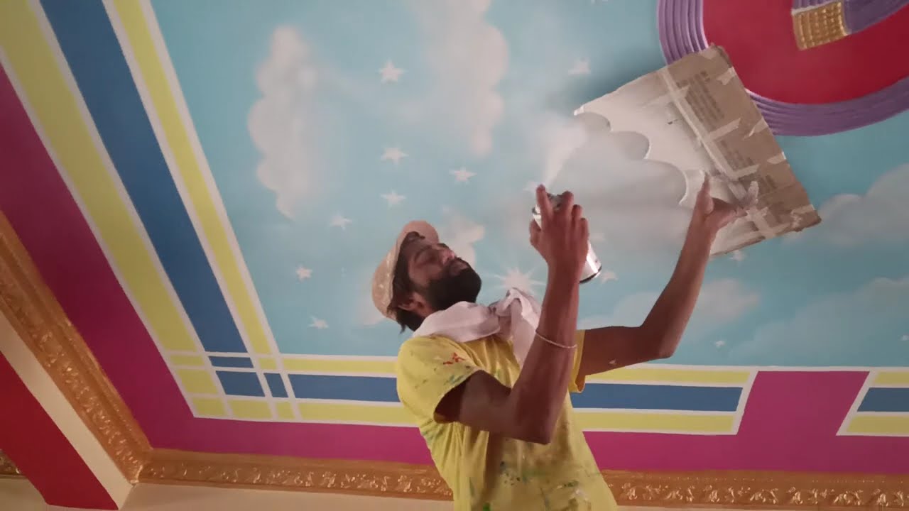 Cloud paint spray design💯💯🔥👌