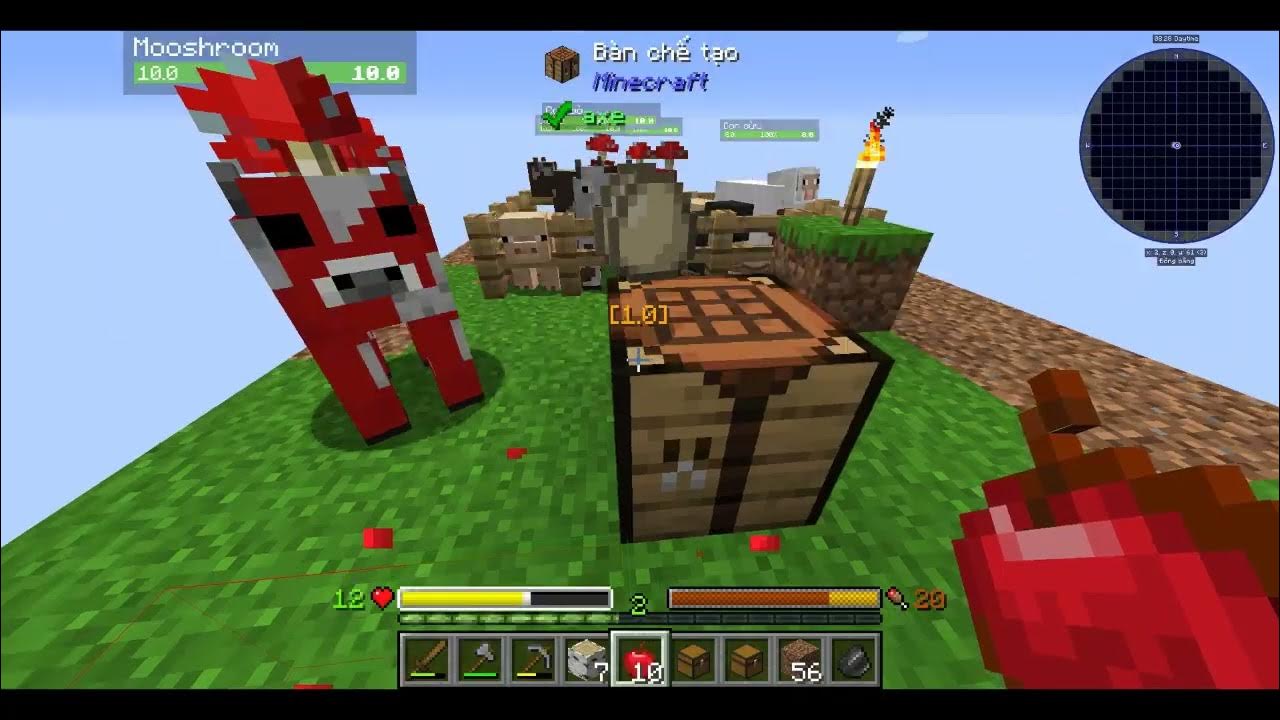 Minecraft tlauncher one block t p2 youtube