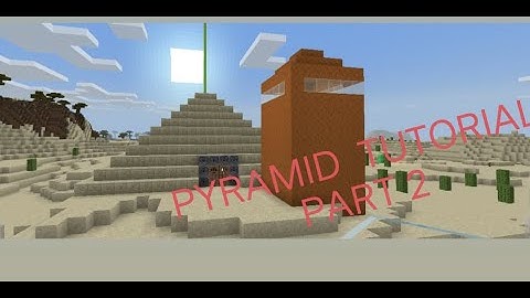 Minecraft Pyramid Tutorial Part 2#