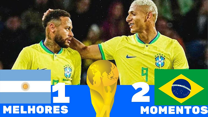 Argentina 1 x 2 Brasil - I Melhores Momentos I Semi Finais Copa do Mundo 2022