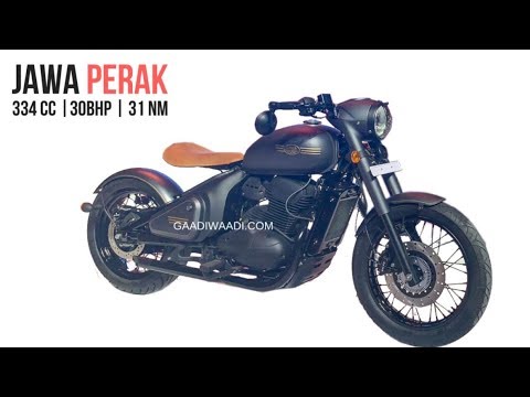 Jawa 300 Jawa 42 Jawa Perak Bobber Launched Walkaround