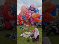 ibu penjual balon pesawat 😍 #balonkarakter #balloon