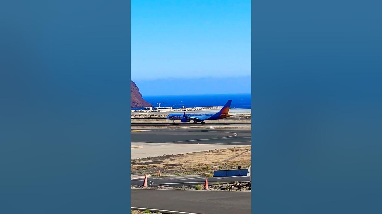 Jet2 Takeoff in Tenerife South jet2 jet2holidays takeoff spotting 
