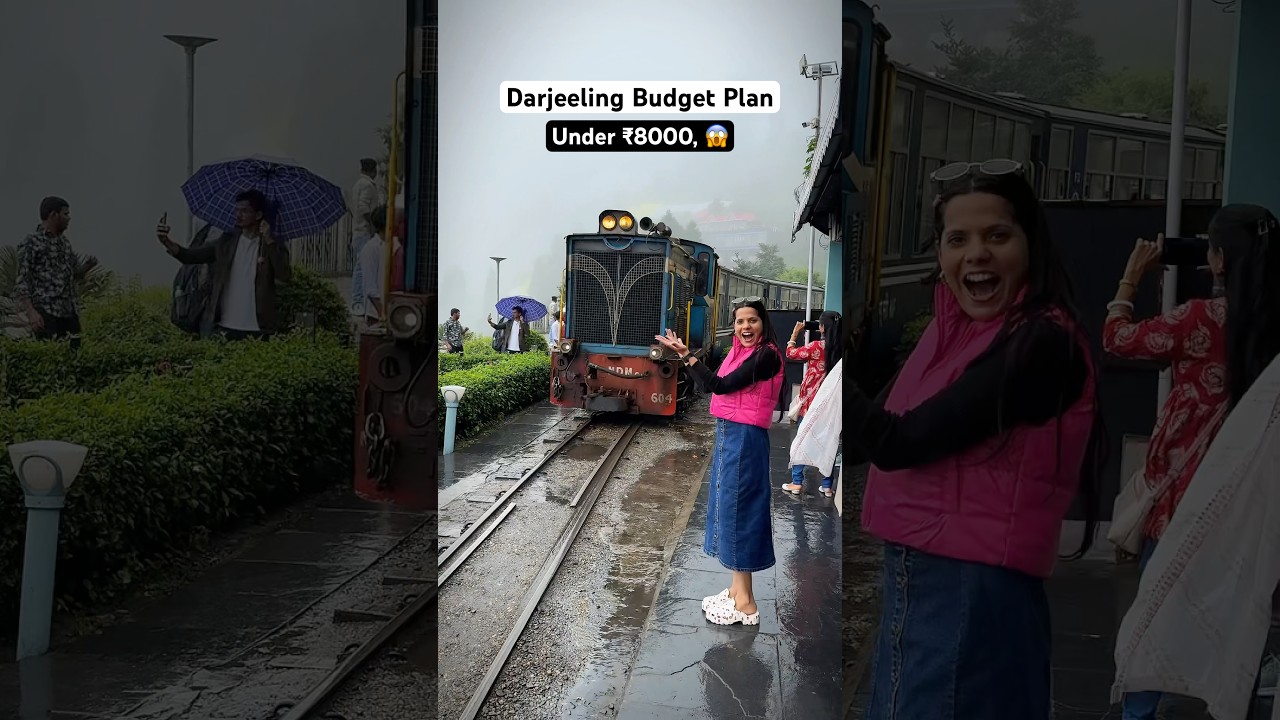 Darjeeling Under ₹10k Budget Travel Guide #shorts #ytshorts #darjeeling #darjeelingdiaries #trending
