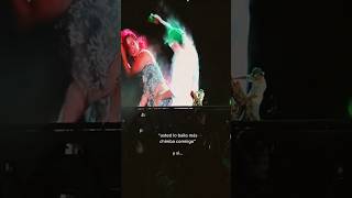 Karol G & Ferxxo presentan una bonita química 😱💚💙😳❤️ #karolg #feid #yandel150 #bichota #miamor