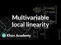 Local linearity for a multivariable function