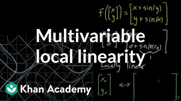 Local linearity for a multivariable function