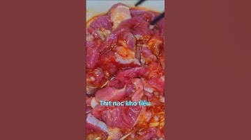 #shorts thịt nạc kho tiêu #shorts