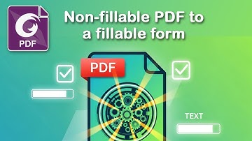 How to convert a non fillable PDF into a fillable form with text fields in Foxit PDF Editor