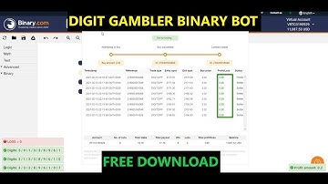 Explosive Binary.com Bot - Pick Ticket Robot From $37 to $7,500 Unconventional Epic Robot