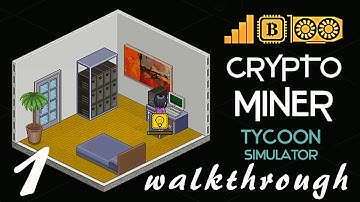 Crypto Miner Tycoon Simulator Walkthrough Gameplay Part 1 4K FULL GAME PC No Commentary