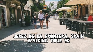 🇪🇸 Jerez de la Frontera, Spain - 4K Walking Tour In the streets of Jerez de la Frontera.