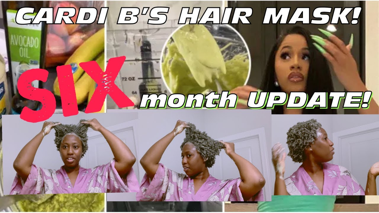 CARDI B’S HAIR MASK SIX MONTH UPDATE!! + full hair care routine! YouTube