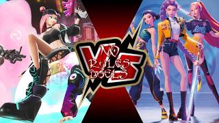 Soa (Foamstars) VS HUNTR/X (KPop Demon Hunters)! NO RULES DUELS!