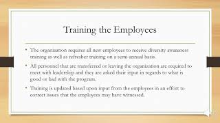 Unit 8   Diversity Audit Final Project Part 5