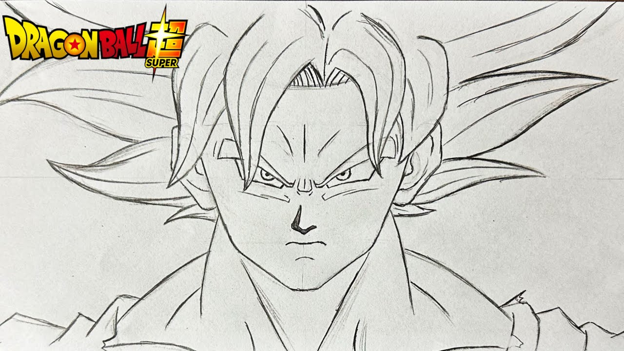 Drawing - Goku Instinto Superior completo (Dragon Ball Super