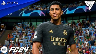 FC 24 - Man City vs. Real Madrid - Champions League 2024 Quarter Finals 2nd Leg Match | PS5™ [4K60]