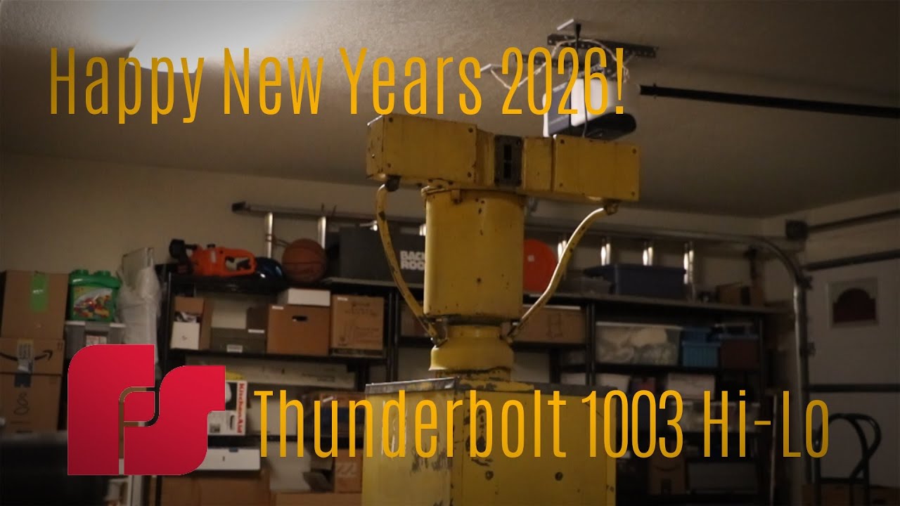 Включение сирены на Новый год 2026, мой Thunderbolt 1003 (без звукового сигнала), режим ближнего/...