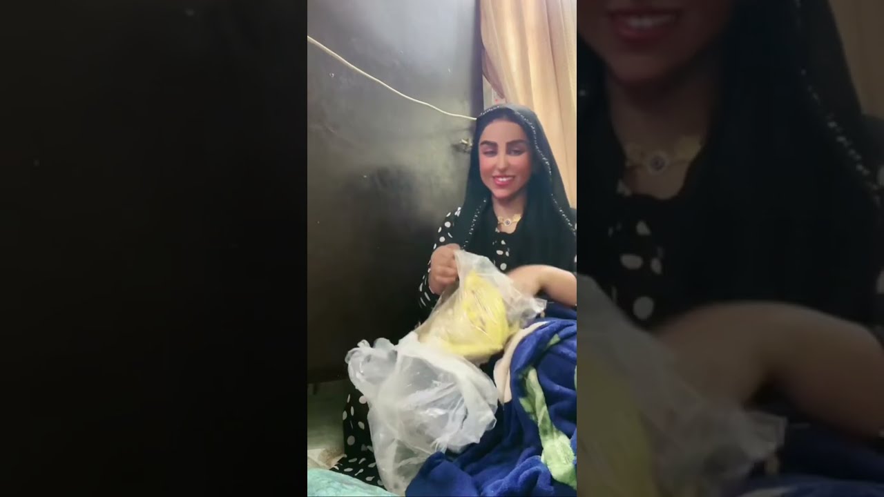 رجعت من السوك جبت لفات وقواطي للفروخ وخبيز بلحم وكعكات حارات لحكوا اعله تاليه/بث زينب بت الديوانيه