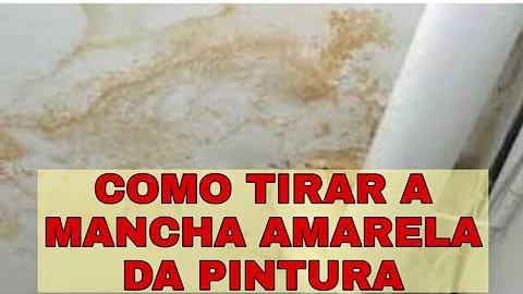 Porque a parede fica amarela?