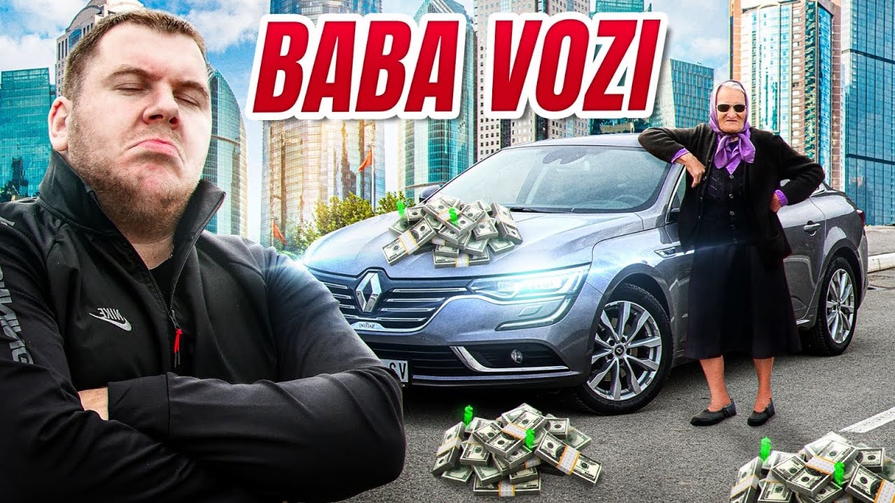 BABA VOZI TALISMANA OD 20.000€ SAMA *preziveo?
