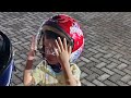 Balita Jalan Jalan di Pasar Malam GOR Nganjuk. Seru Banget