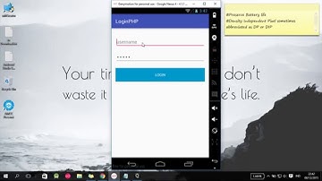 DEMO - Android Login Using PHP and MySQL