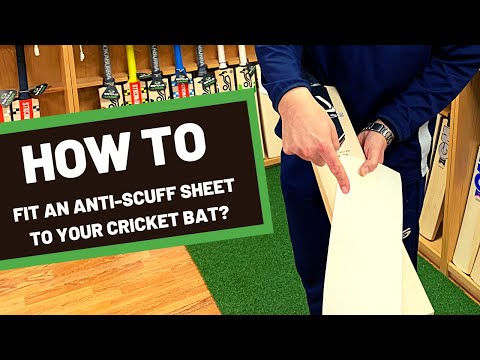 CW 2 X Cricket Anti Scuff Water Proof Bat Face Covering Protection Care Sheet FS 