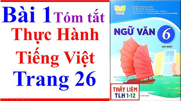 Ngữ Văn 6 Bài 1 | Thực Hành Tiếng Việt | Trang 26 | Kết Nối Tri Thức | Tóm Tắt