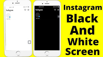 How to Fix Instagram White Screen / Black Screen Problem 2022
