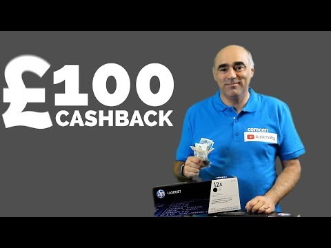 HP Toner Cashback with Comcen - video from Comcen