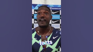Justin Gatlin shares his advice for the new generation of sprinters in track and field