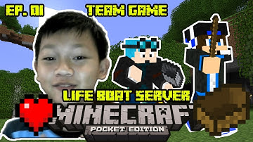 I NEVER GET TO CAPTURE THE FLAG!!! - Minecraft PE Server #1