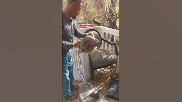 How NOT to saw through wood - EPIC FAIL #revcritter #asmr #diy #satisfying